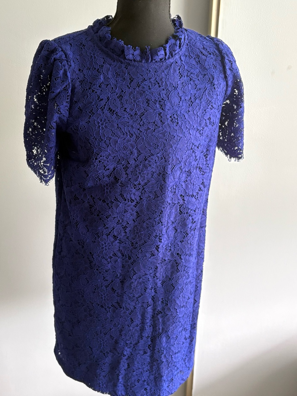 GAP Royal Blue Lace Mini Dress